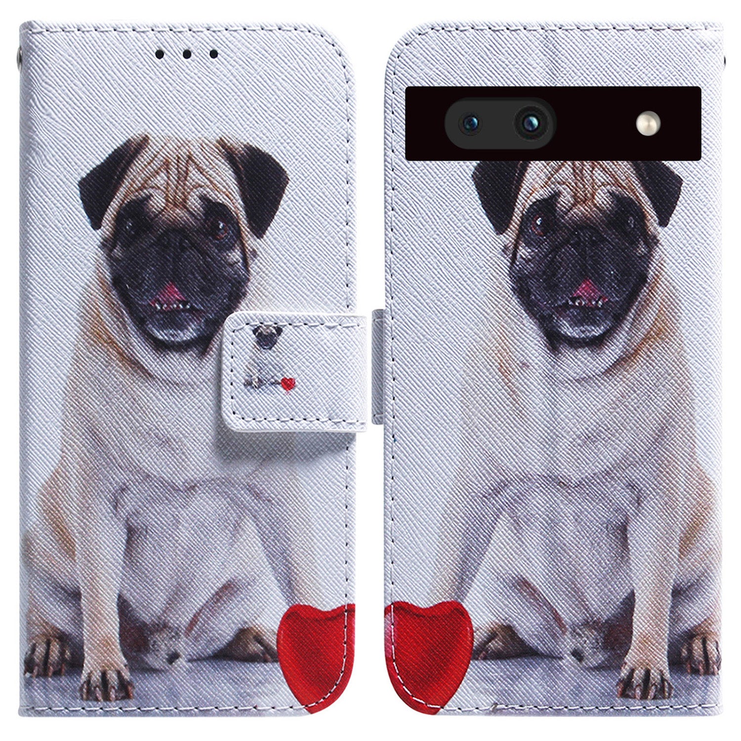 For Google Pixel 7a PU Leather Folio Wallet Case Pattern Printing Stand Magnetic Closure Phone Cover For Google Pixel 7a PU Leather Folio Wallet Case Pattern Printing Stand Magnetic Closure Phone Cover